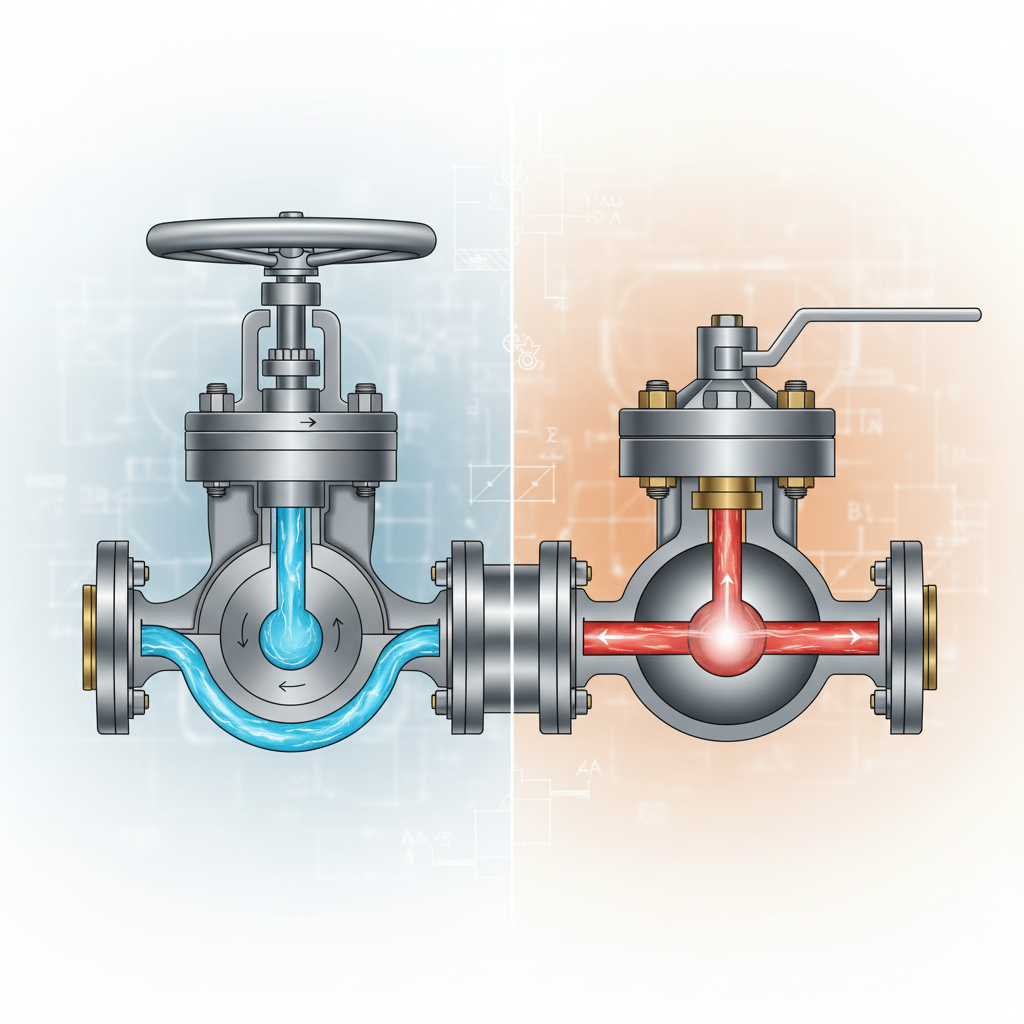 Globe Valve vs Ball Valve: Key Differences and Uses illustration