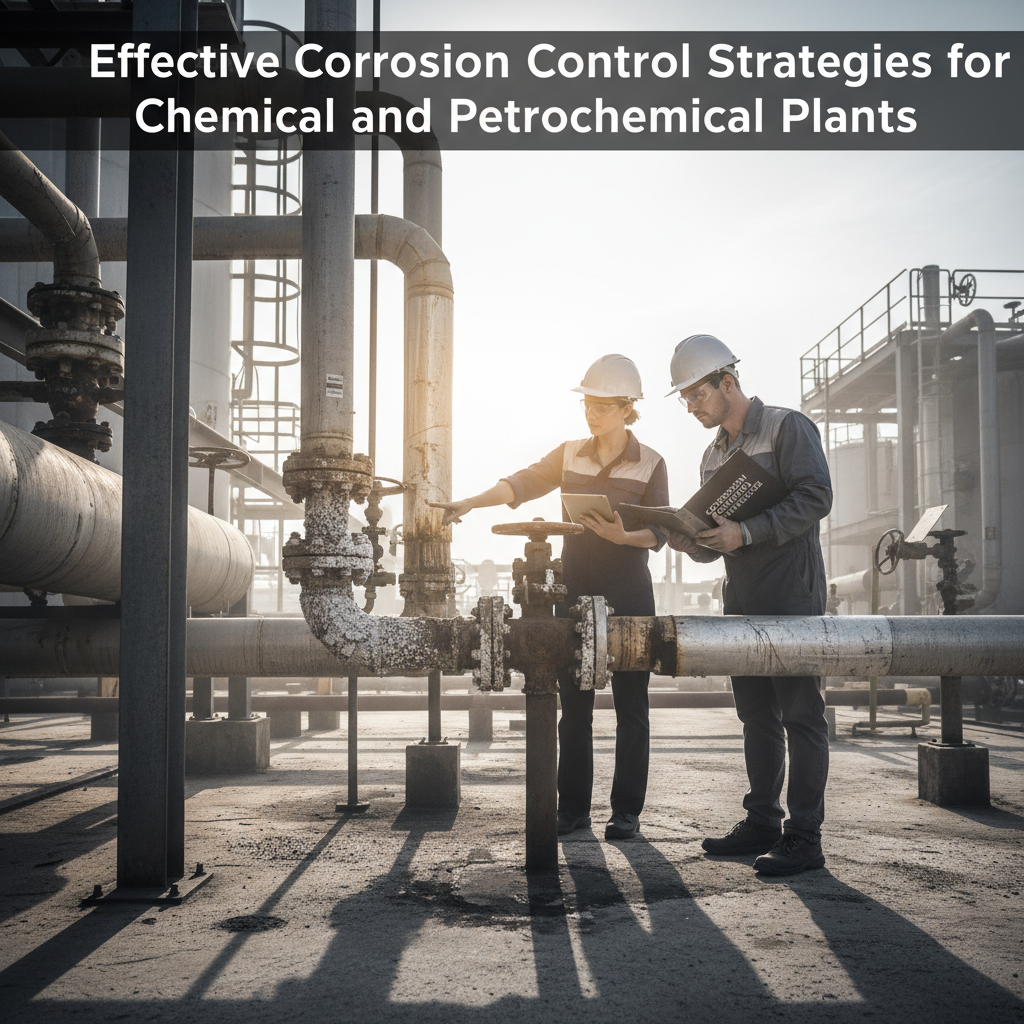 corrosion control in industrial plants illustration